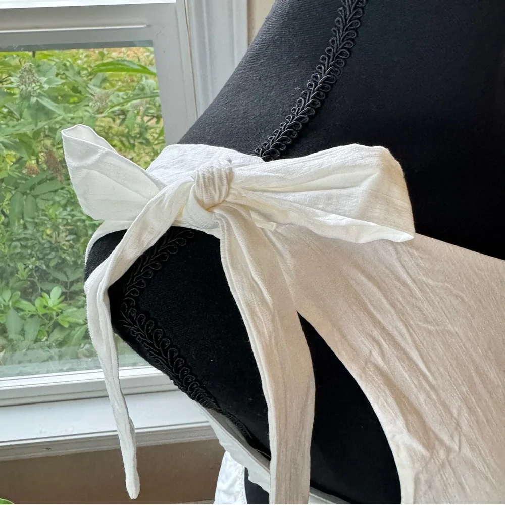 Altar'd State White One-Shoulder Mini Sundress Women’s Size Small‎
